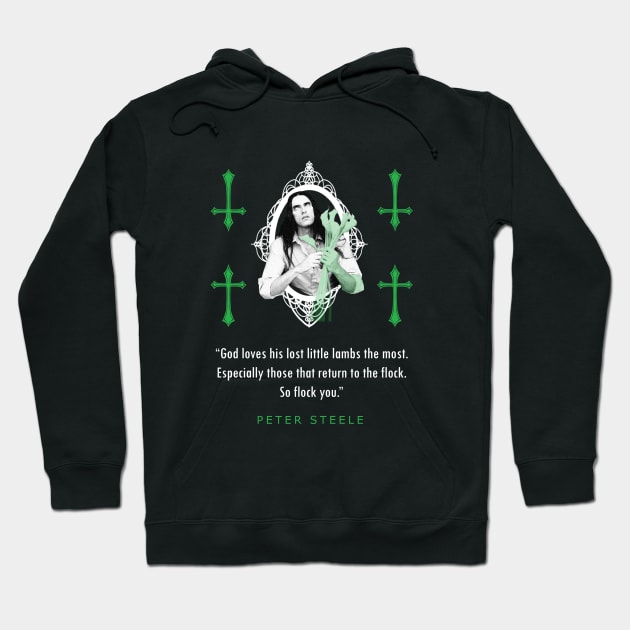 Peter Steele Type O Negative_Flock You Hoodie by mitzi.dupree